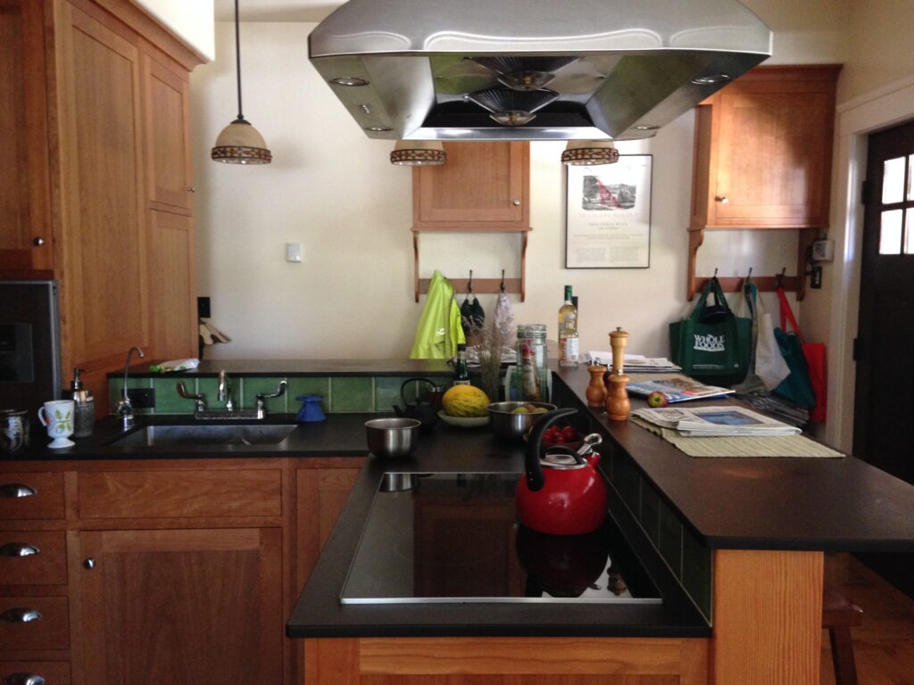 Kitchen Range Hood in typical kitchen