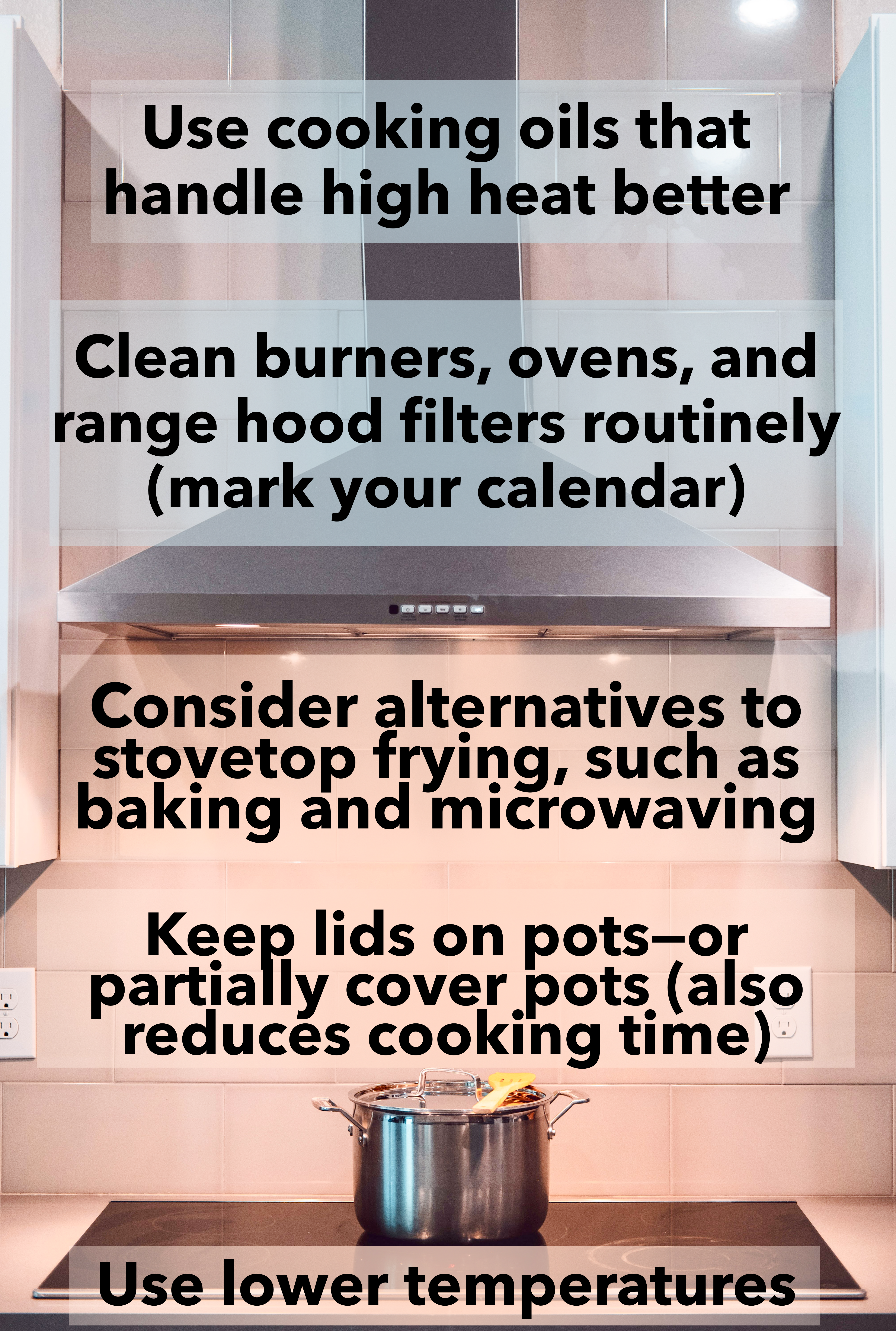 Stovetop tips graphic