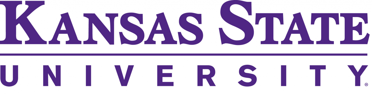 Logo for Kansas State University in purple letters